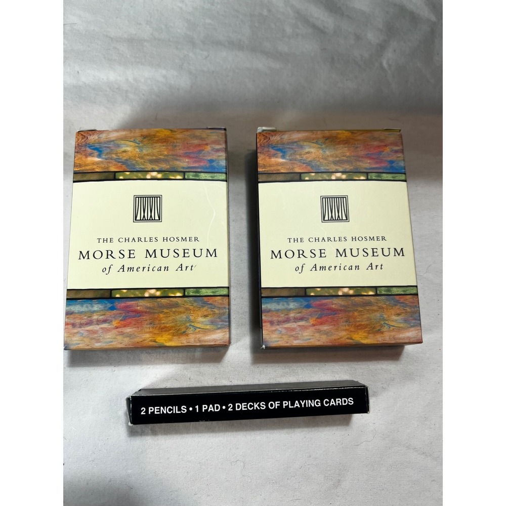 Louis Comfort Tiffany‎ Wisteria Playing Cards Stationery Set Morse Museum Art - Picture 6 of 7